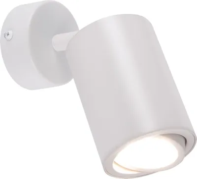 Produktbild von Wandlampe Aluminium GU10 verstellbar Weiß Wandleuchte