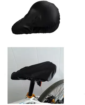 Produktbild von CHPN - Basic Sattelbezug - Fahrradsattelbezug - Schwarzer Sattelbezug - Universal - Dünner Bezug - Wasserdicht