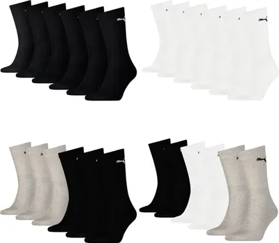 Produktbild von 6er Pack PUMA Sport Cush Crew Sportsocken white 39-42