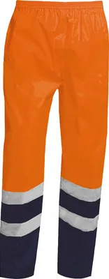 Produktbild von VIZWELL Warnschutzhose VWJK 64 Gr. XL orange/marine