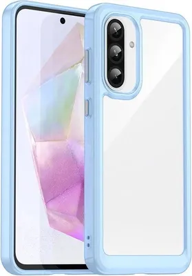 Immagine prodotto di Custodia per Samsung Galaxy A36/A56 - Cover posteriore Phonesta Acrylic Hybrid - Blu