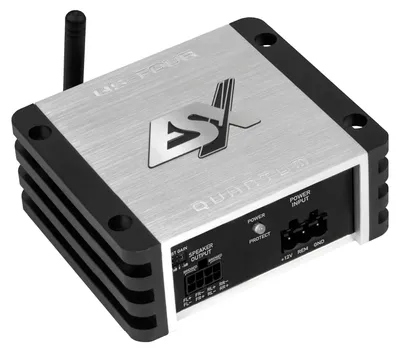 Immagine prodotto di ESX QUANTUM QS-FOUR-BT: Mini amplificatore digitale a 4 canali con Bluetooth