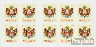 Produktbild von Briefmarken Monaco 2009 Mi 2934Fb Folienblatt (kompl.Ausg.) postfrisch Freimarke: Staatswappen