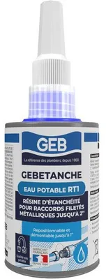 Immagine prodotto di Gebetanche RT1 - Sigillante anaerobico al PTFE, idoneo per l'acqua potabile, 75 ml
