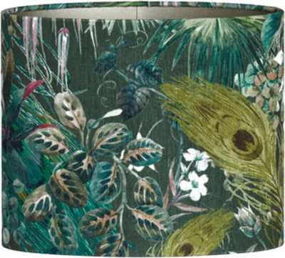 Produktbild von Light & Living - lampenschirm - Xenia Flora - grün - textil - E27 - 3530943
