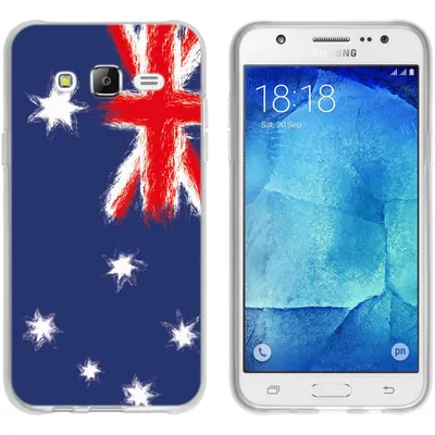 Produktbild von PhoneNatic Case kompatibel mit Samsung Galaxy J5 (2015 - J500) Silikon-Hülle WM Beziehung M2