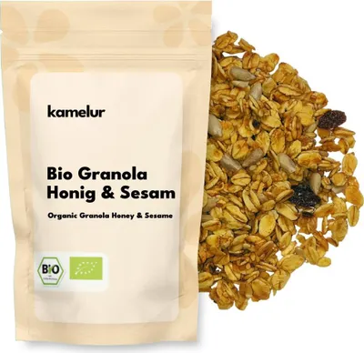 Image de Granola bio miel et sésame 1kg