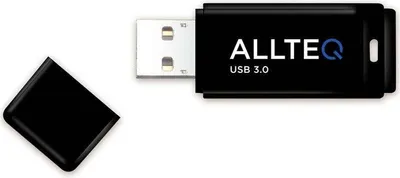 Immagine prodotto di Allteq ALLFD64GBPAS3.0, 64 GB, USB tipo A, 3.2 Gen 1 (3.1 Gen 1), 100 MB/s, nero