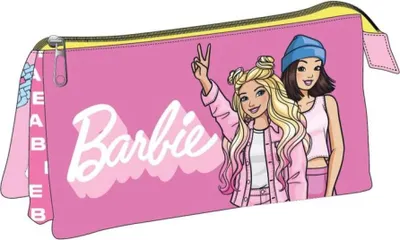 Produktbild von CERDÀ - Oficjalny trójkomorowy piórnik Barbie, akcesorium premium do szkoły