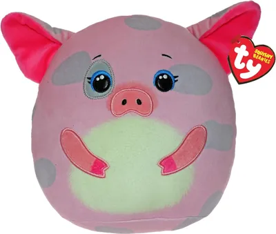 Produktbild von Ty 39420 - Schwein Hambone Pig - Squishy Beanie Plüschtier - 20 cm