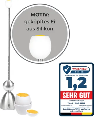 Produktbild von Take2 Clack Sonderedition Frühstücksei aus Silikon