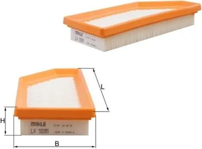 Zdjęcie produktu dla Filtr powietrza KNECHT LX 5595