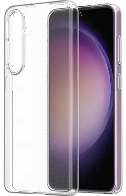 Produktbild von Mobigear Basics Transparente Handyhülle für Samsung Galaxy S24, flexibles TPU-Rückseitenetui