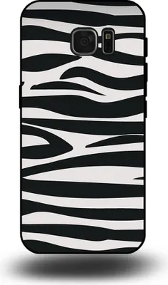 Produktbild von Smartphonica Handyhülle passend für OPPO A91 mit Zebradruck - TPU Tasche mit Zebradruck Design - Schwarz Weiß