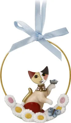 Immagine prodotto di Goebel Hängeornament Rosina Wachtmeister - La Giocherellona, Biskuit-Porzellan, Bunt, 8.5 cm, 66853071