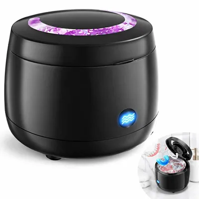 Produktbild von Ultraschall Reiniger 180ml 43kHz – 3 Min Timer, für Prothesen & Schmuck | Reinigungsgerät für Aligner & Mundschutz