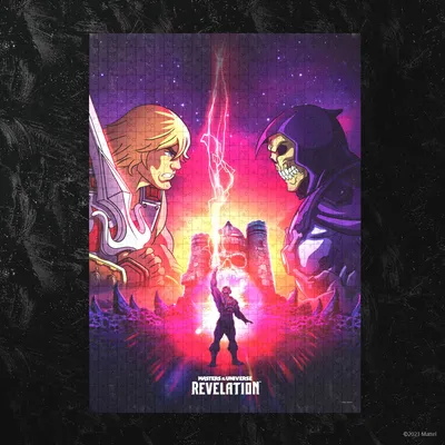 Produktbild von Masters of the Universe: Revelation™ Puzzle He-Man and Skeletor (1000 Teile)