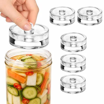 Immagine prodotto di Contenitore in vetro per la fermentazione, 1 pezzo, realizzato con materiali resistenti e durevoli, ideale per la fermentazione