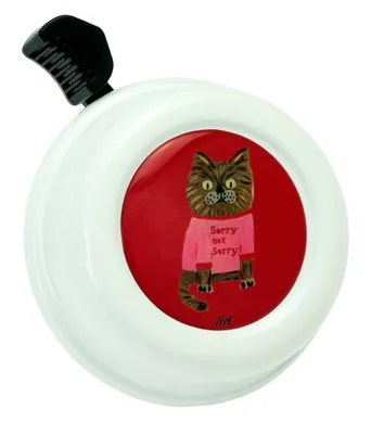 Produktbild von Liix Fahrradklingel Colour Bell , Sorry Not Sorry Weiß