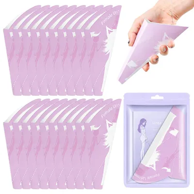 20 Papier-Urinale für Frauen, Urinierhilfe, tragbar, für Camping & Outdoor