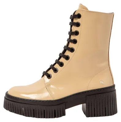 Produktbild von Art Stiefeletten mit Absatz Damen 1375 NAPPA SHINNY CHAMPAGNE/YORK Farbe Gold