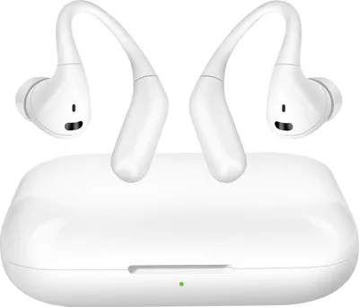 Zdjęcie produktu dla LinQ, słuchawki Bluetooth z zaczepem na ucho i sterowaniem dotykowym, białe