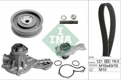 Zdjęcie produktu dla Zestaw Rozrządu Vw 1,5/1,6/1,8 Z Pompą