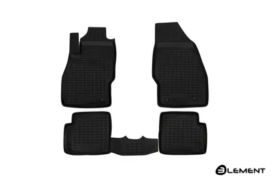 Produktbild von ELEMENT Gummi-Fussmatten 3D kompatible mit OPEL Corsa, 2014->, 4 tlg.