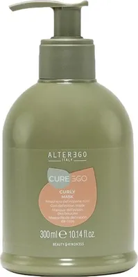 Productafbeelding van Alterego Curego Curly Mask 300ml - Masker voor kruldefiniëring