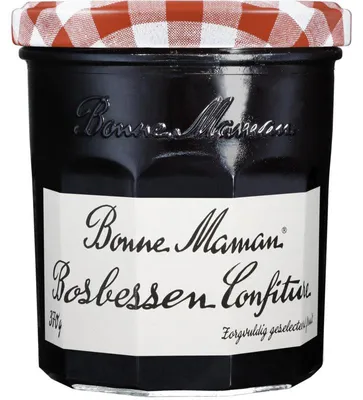 Produktbild von Bonne Maman Bosbessen Konfitüre 370g – Fruchtaufstrich mit echten Heidelbeeren