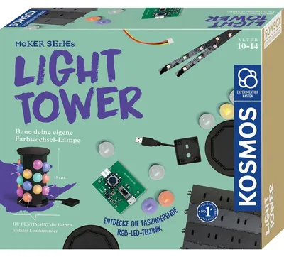 Produktbild von Leuchtturm Lichtturm Nachttischlampe - Leuchtend - Bunt