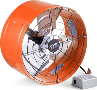 Image de Ventilateur de grenier à montage sur pignon de 15 po, 1650 CFM, avec thermostat réglable