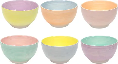 Produktbild von Cookinglife Suppenschalen / Schalen Pastel Harmony ø 14 cm - 6 Stück