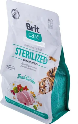 Productafbeelding van BRIT Care Granenvrij Dieet voor Gesteriliseerde Katten met Urinaire Problemen - Droogvoer - 400 g