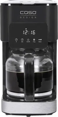 Produktbild von Caso Coffee Taste & Style Filter-Kaffeemaschinen Schwarz-Edelstahllook