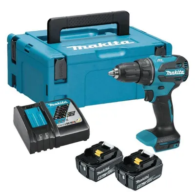 Zdjęcie produktu dla Makita DDF490RTJ Akumulatorowa wiertarko-wkrętarka udarowa 50/27 Nm Bl 18V Li-Ion Lxt