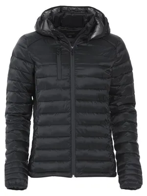 Produktbild von Clique - "Hudson" Kapuzenjacke für Damen ET882 (L) (Schwarz), KI-generiertes Bild