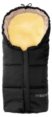 Produktbild von Hofbrucker Lammfell-Fußsäckchen Leni für Babyschale und Kinderwagen