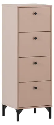 Produktbild von Schildmeyer Kommode Smash 156495, apricot, 40,1 x 40 x 116,7 cm