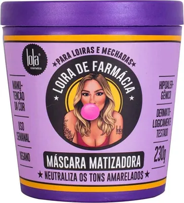 Immagine prodotto di Maschera schiarente per capelli biondi Lola Cosmetics - 230 g