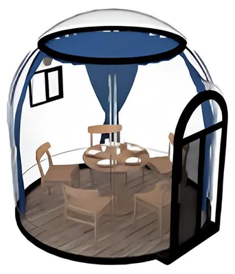 Image de Pavillon résistant aux intempéries pour 4 à 6 personnes. Pavillons modernes pour jardin