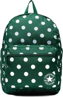 Image de Sac à dos unie CONVERSE vert à pois, modèle 10019901-A25