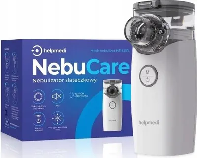 Obrázok produktu pre Nebucare Nebulizátor Helpmedi Bezdrôtový Ultra Tichý 2 Režimy