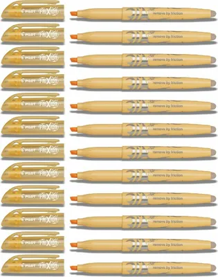 Produktbild von Pilot Frixion Light Soft Marker 12 Stück(e) Meißel Orange