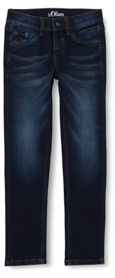 Produktbild von s.Oliver 75.899.71.X159.58Z2.134.SLIM, Jeans, Regular fit, Leger, Kleidungsknopf, Reißverschluss, 98% Baumwolle, 2% Elasthane, Nur Sauerstoffbleiche erlaubt