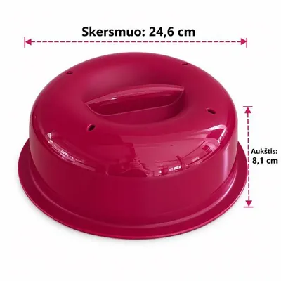 Produktbild von Tupperware Mikrowellen-Abdeckhaube (Ø 24,6 cm)