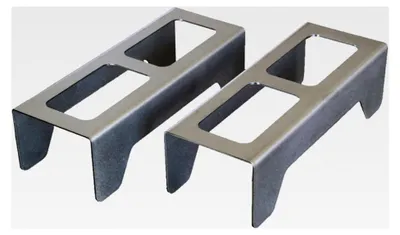 Produktbild von Feuerböcke, geeignet für Holzöfen und Kaminkassetten, modernes Design