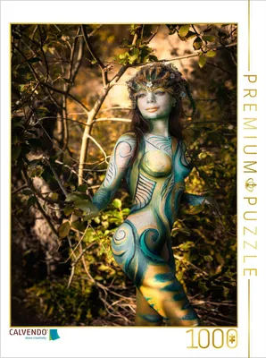 Produktbild von CALVENDO Puzzle Waldelfe | 1000 Teile Lege-Größe 64x48cm Foto-Puzzle für glückliche Stunden