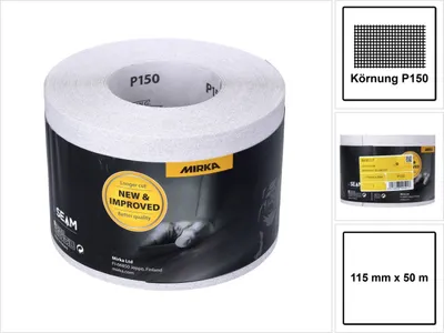 Produktbild von Mirka Basecut 115Mm X 50M P150