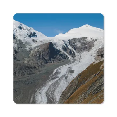 Produktbild von MuchoWow® Mauspad Mousepad Die Straße in den österreichischen Alpen an der Großglockner Hochalpenstraße 20x20 cm - Mousepads - Maus Mat - Pad - Mausunterlage - Desk Mat - Bureauartikeln